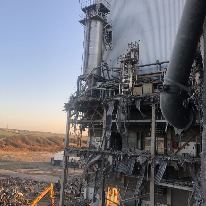 dismantling poly factory